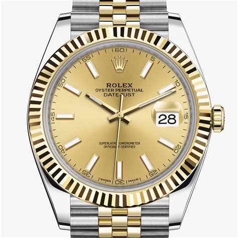 rolex datejust 41 mm acciaio e oro prezzo|Orologio Rolex Datejust 41 in acciaio Oystersteel .